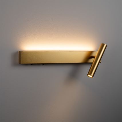 BRILAGI - Spot mural LED ARLIX LED/3W/230V + LED/7W doré IRC 90