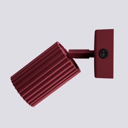 Brilagi - Spot mural LED CRESTO 1x GU10/10W/230V bordeaux