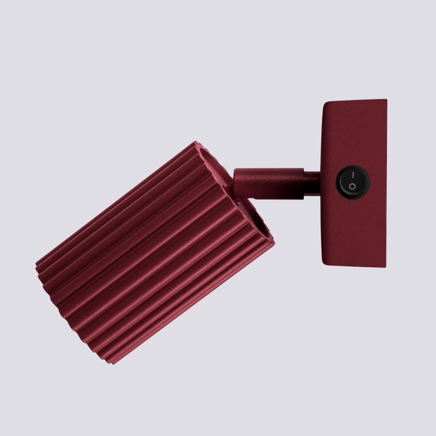 Brilagi - Spot mural LED CRESTO 1x GU10/10W/230V bordeaux