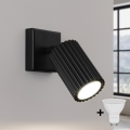 Brilagi - Spot mural LED CRESTO 1xGU10/10W/230V noir