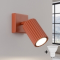BRILAGI - Spot mural LED CRESTO 1xGU10/10W/230V orange