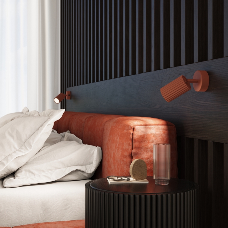 Brilagi - Spot mural LED CRESTO 1xGU10/10W/230V rouge