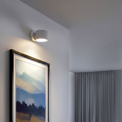 Brilagi - Spot mural LED RGB+CCT dimmable STRIPY 1xGX53/14W/230V 2700-6500K Wi-Fi Tuya blanc