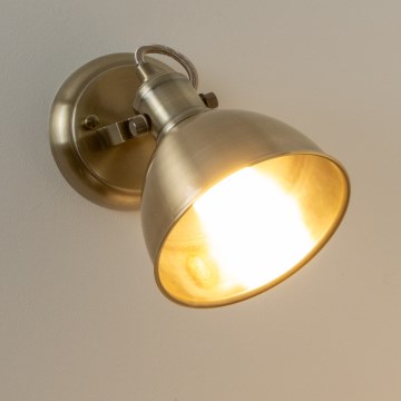 Brilagi - Spot mural TECHNO 1xE27/60W/230V bronze