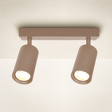 Brilagi - Spot orientable SELE 2xGU10/30W/230V beige