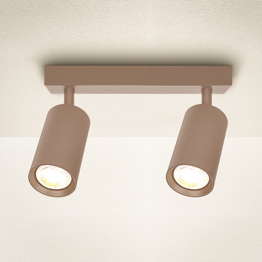 Brilagi - Spot orientable SELE 2xGU10/30W/230V beige