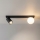 Brilagi - Spot orientable SELE BALL 1xGU10/30W/230V + 1xG9/10W noir