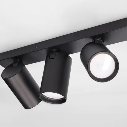 Brilagi - Spot orientable SELE BALL 3xGU10/30W/230V + 1xG9/10W noir