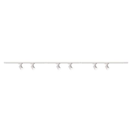 Brilagi - Spot pour rail HUSKY 6xGU10/10W/230V, blanc