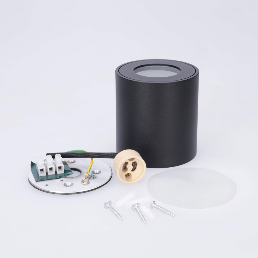 BRILAGI - Spot salle de bain MIA 1xGU10/30W/230V 84x80 mm noir IP54