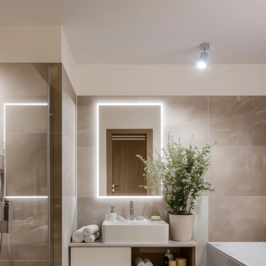 Brilagi - Spot salle de bain SELE 1xGU10/30W/230V IP44 chrome brillant