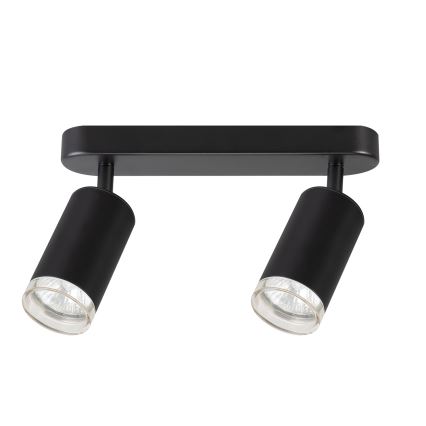 Brilagi - Spot salle de bain SELE 2xGU10/30W/230V IP44 noir