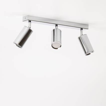 Brilagi - Spot salle de bain SELE 3xGU10/30W/230V IP44 chrome brillant