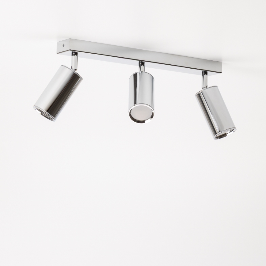 Brilagi - Spot salle de bain SELE 3xGU10/30W/230V IP44 chrome brillant