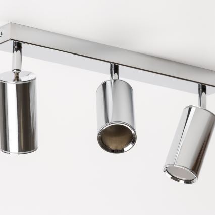 Brilagi - Spot salle de bain SELE 3xGU10/30W/230V IP44 chrome brillant