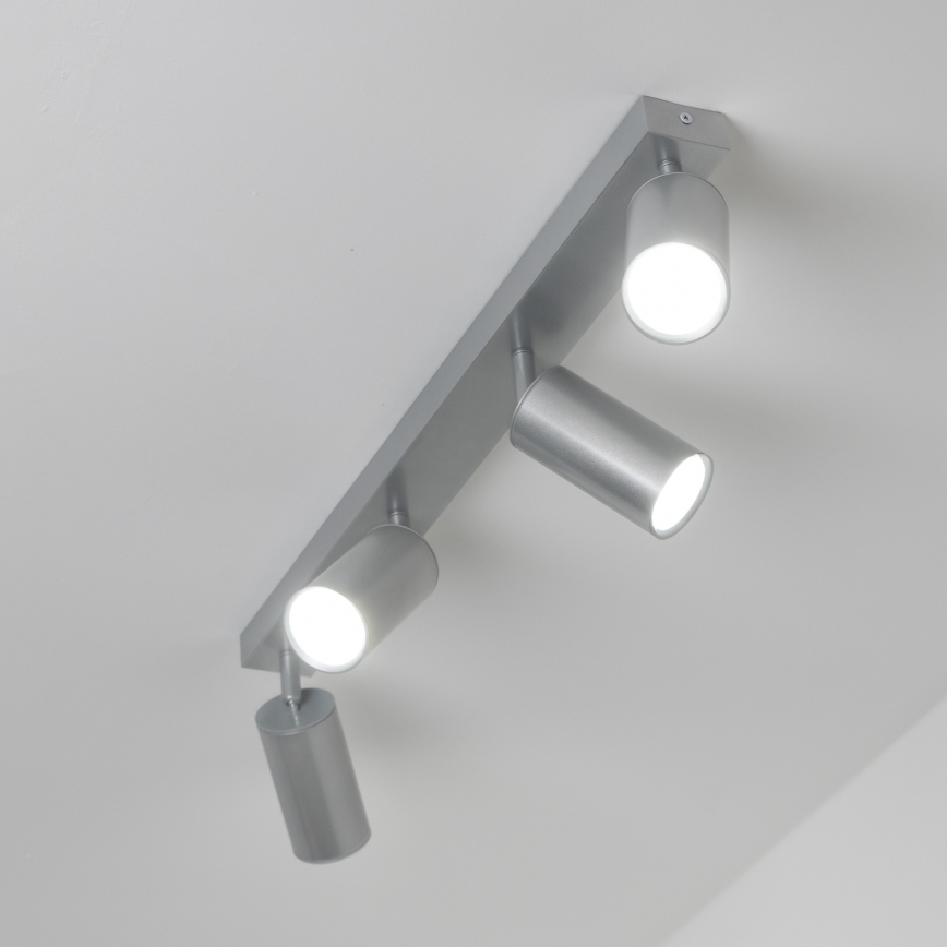 Brilagi - Spot salle de bain SELE 4xGU10/30W/230V IP44 argent