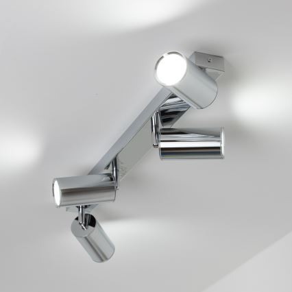 Brilagi - Spot salle de bain SELE 4xGU10/30W/230V IP44 chrome brillant