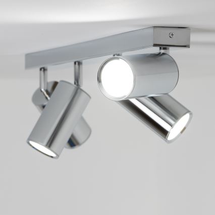 Brilagi - Spot salle de bain SELE 4xGU10/30W/230V IP44 chrome brillant