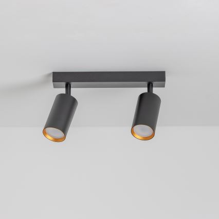 Brilagi - Spot SELE 2xGU10/30W/230V noir/doré