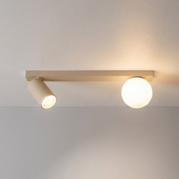 Brilagi - Spot SELE BALL 1xGU10/30W/230V + 1xG9/10W beige