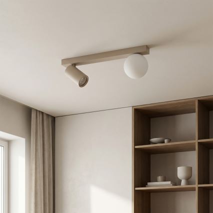 Brilagi - Spot SELE BALL 1xGU10/30W/230V + 1xG9/10W beige