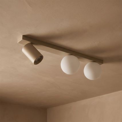 Brilagi - Spot SELE BALL 1xGU10/30W/230V + 2xG9/10W beige