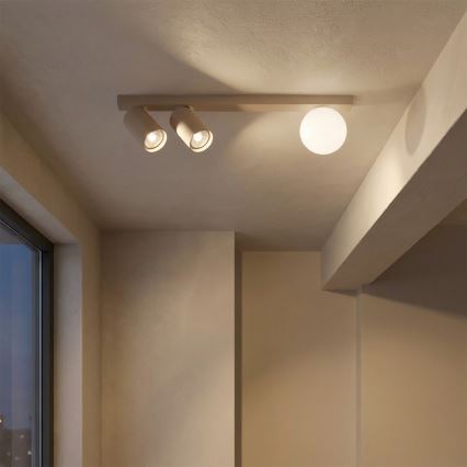 Brilagi - Spot SELE BALL 2xGU10/30W/230V + 1xG9/10W beige