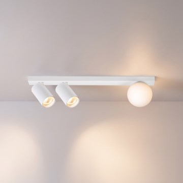 Brilagi - Spot SELE BALL 2xGU10/30W/230V + 1xG9/10W blanc