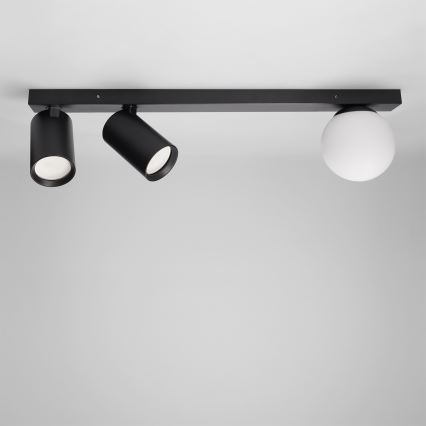 Brilagi - Spot SELE BALL 2xGU10/30W/230V + 1xG9/10W noir