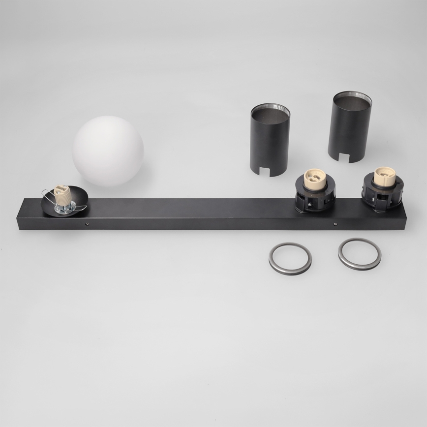 Brilagi - Spot SELE BALL 2xGU10/30W/230V + 1xG9/10W noir