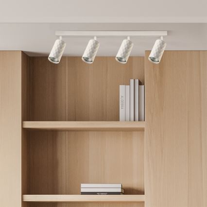 Brilagi - Spot SELE DIAMANT 4xGU10/30W/230V blanc