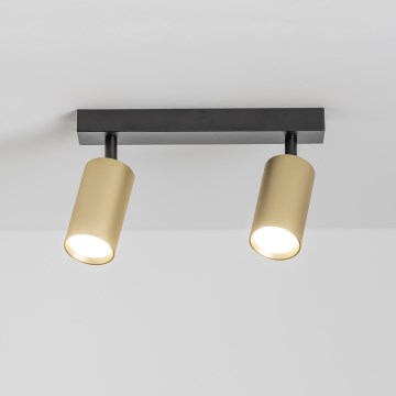 Brilagi - Spot SELE GOLDEN 2xGU10/30W/230V noir/doré