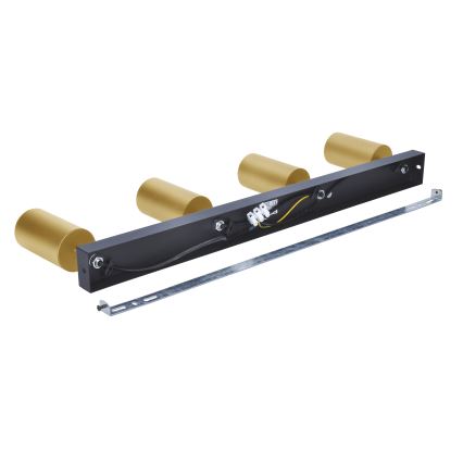 Brilagi - Spot SELE GOLDEN 4xGU10/30W/230V noir/doré