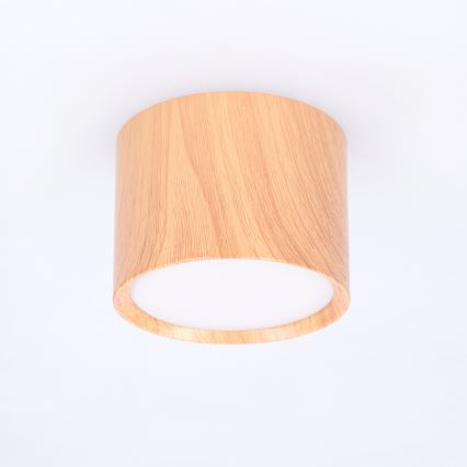 BRILAGI - Spot SMOOTH 1xGX53/15W/230V 60x82 mm décor chêne