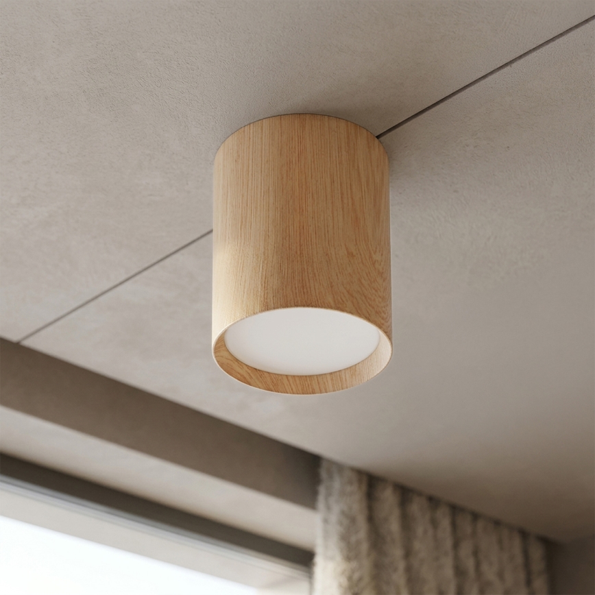 BRILAGI - Spot SMOOTH LONG 1xGX53/15W/230V 100x82 mm décor chêne