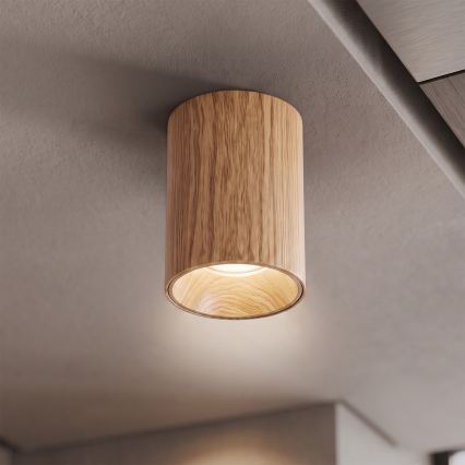 BRILAGI - Spot TRINE 1xGU10/30W/230V décor chêne