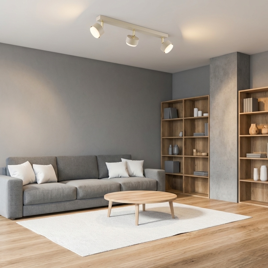 Brilagi - Spotleuchte 3xGX53/12W/230V, Beige