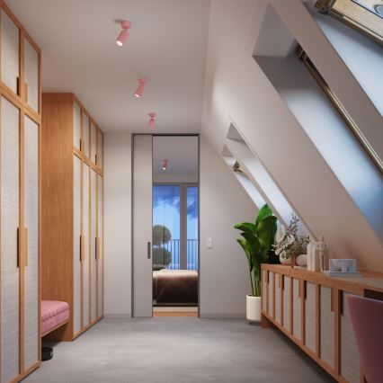 Brilagi - Spotleuchte CRESTO 1xGU10/10W/230V rosa