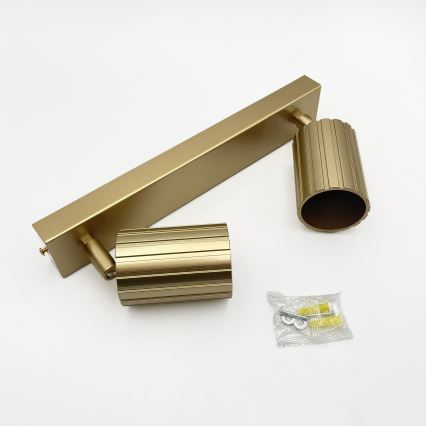 Brilagi - Spotleuchte CRISPINA 2xGU10/10W/230V goldfarben