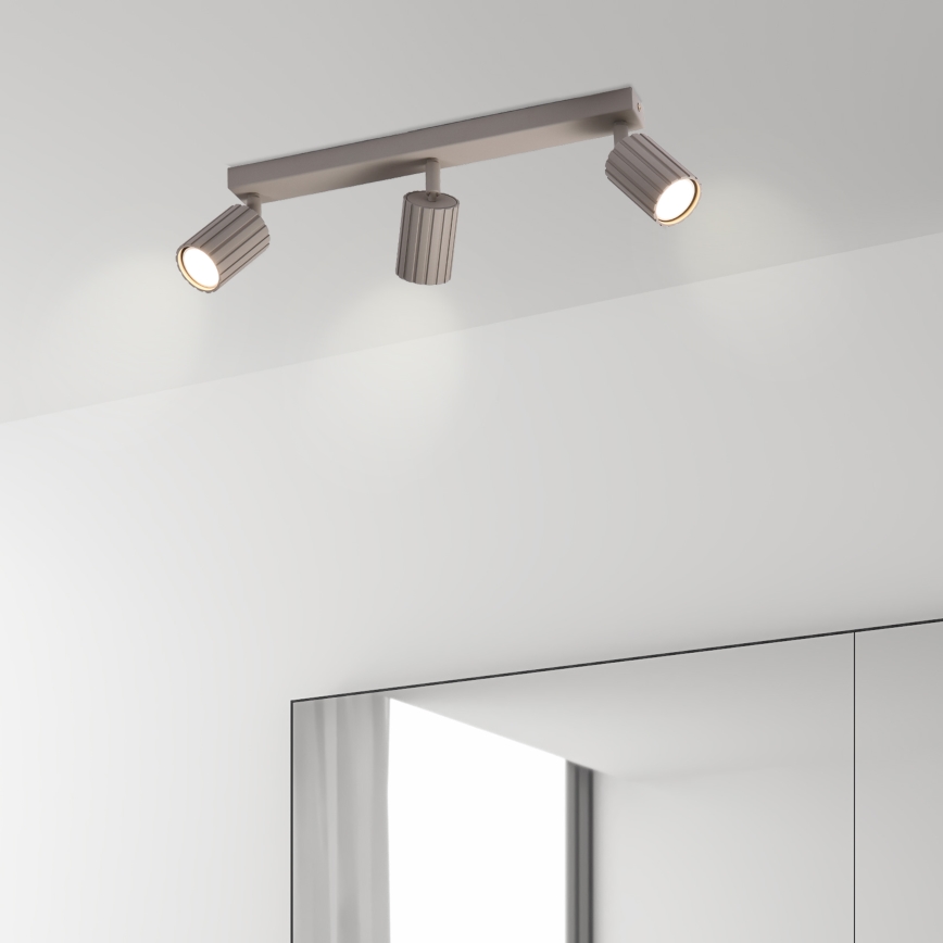 Brilagi - Spotleuchte CRISPINA 3xGU10/10W/230V beige