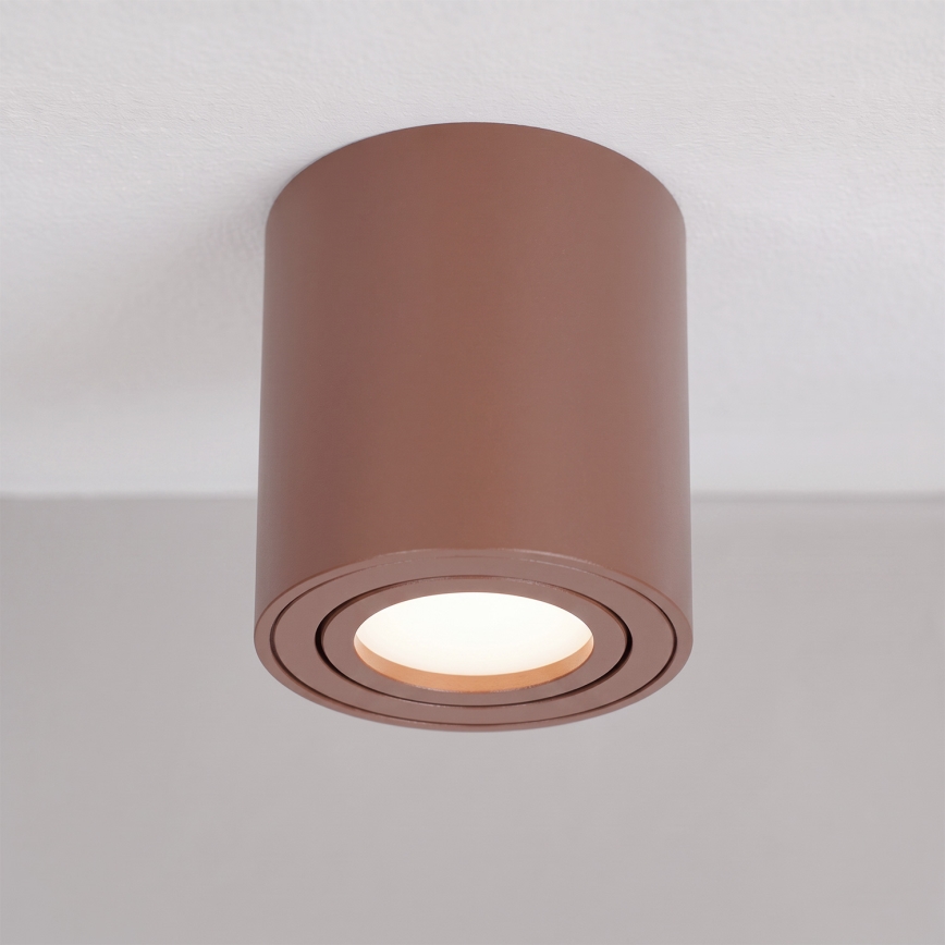 BRILAGI - Spotleuchte MIA 1xGU10/30W/230V 84x80 mm braun
