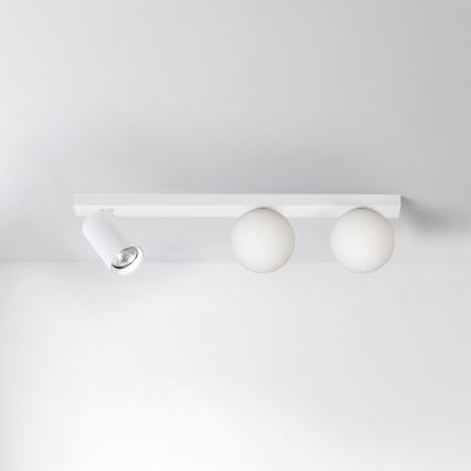 Brilagi - Spotleuchte SELE BALL 1xGU10/30W/230V + 2xG9/10W, weiß