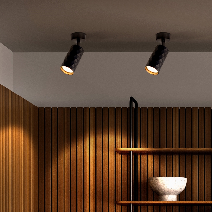 Brilagi - Spotleuchte SELE DIAMANT 1xGU10/30W/230V schwarz