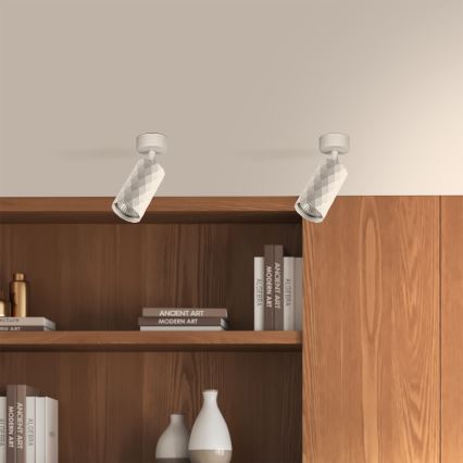 Brilagi - Spotleuchte SELE DIAMANT 1xGU10/30W/230V weiß
