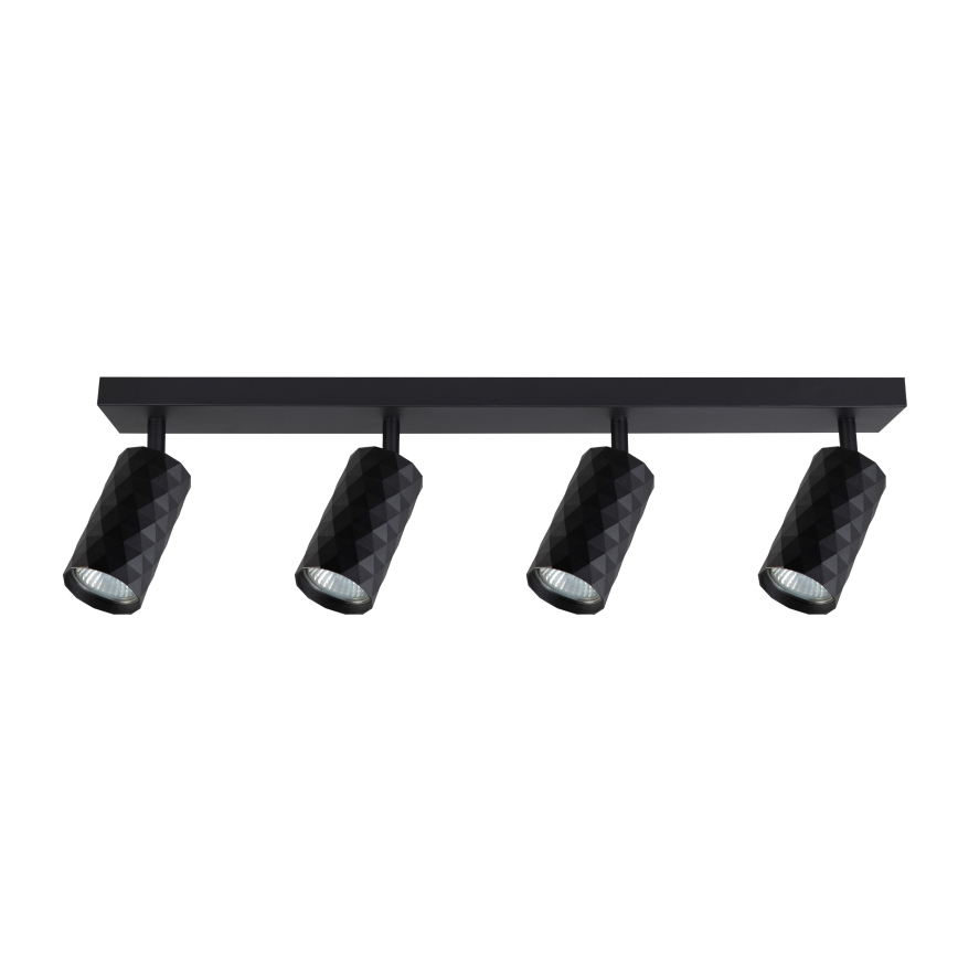 Brilagi - Spotleuchte SELE DIAMANT 4xGU10/30W/230V schwarz