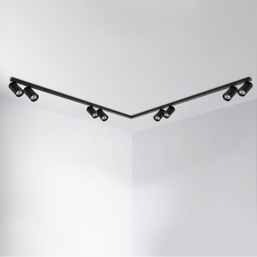 Brilagi - Spotleuchte SELE LONG 8xGU10/30W/230V schwarz