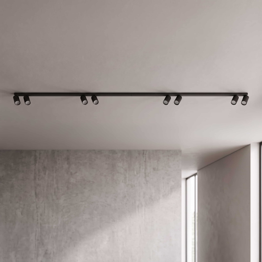 BRILAGI - Spotleuchte SELE LONG 8xGU10/30W/230V schwarz