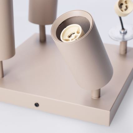 Brilagi - Spotleuchte SELE SQUARE 4xGU10/30W/230V beige