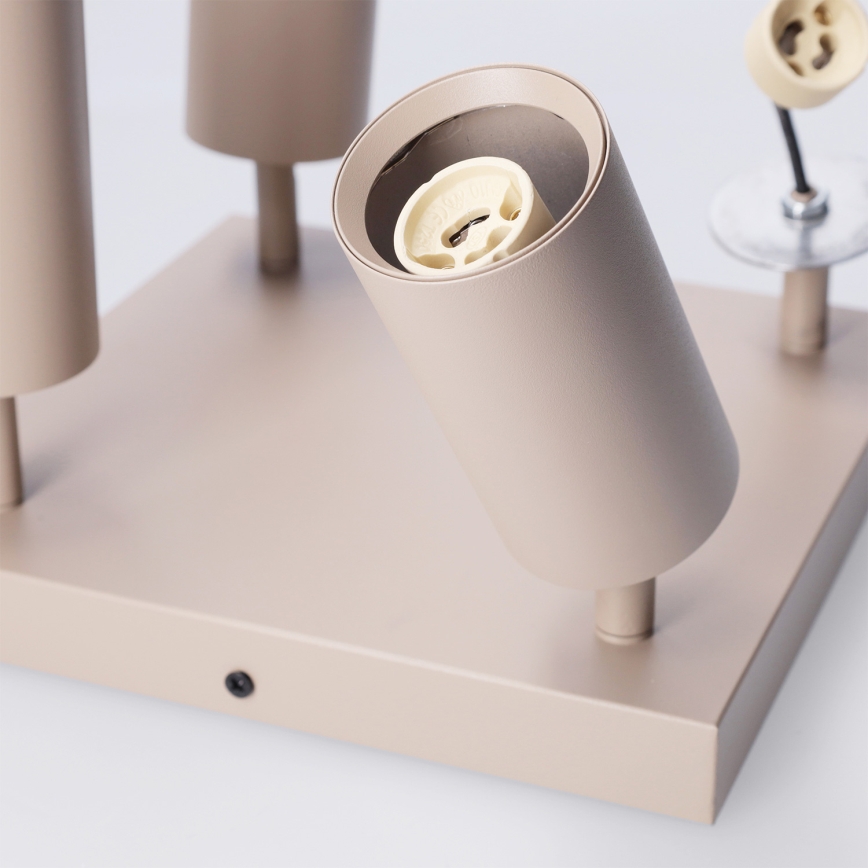 Brilagi - Spotleuchte SELE SQUARE 4xGU10/30W/230V beige