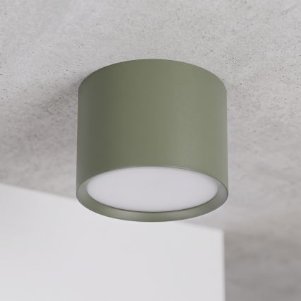 BRILAGI - Spotleuchte SMOOTH 1xGX53/15W/230V 60x82 mm dunkelgrün